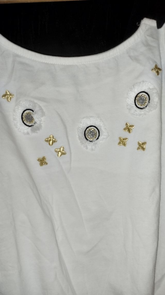 Top branco Mayoral menina 16 anos