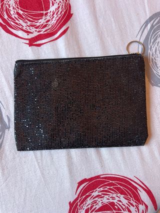 Neceser negro brillante