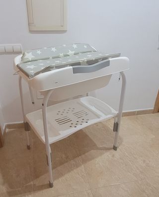 Bañera bebé cambiador