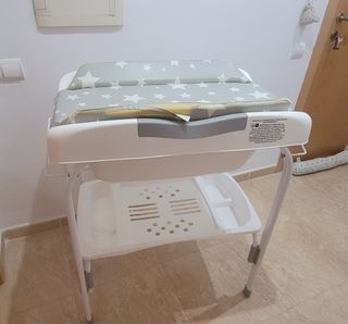 Bañera bebé cambiador