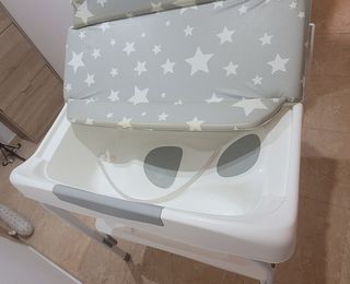 Bañera bebé cambiador