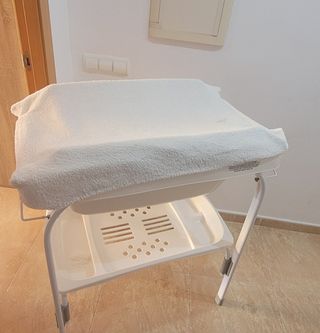 Bañera bebé cambiador
