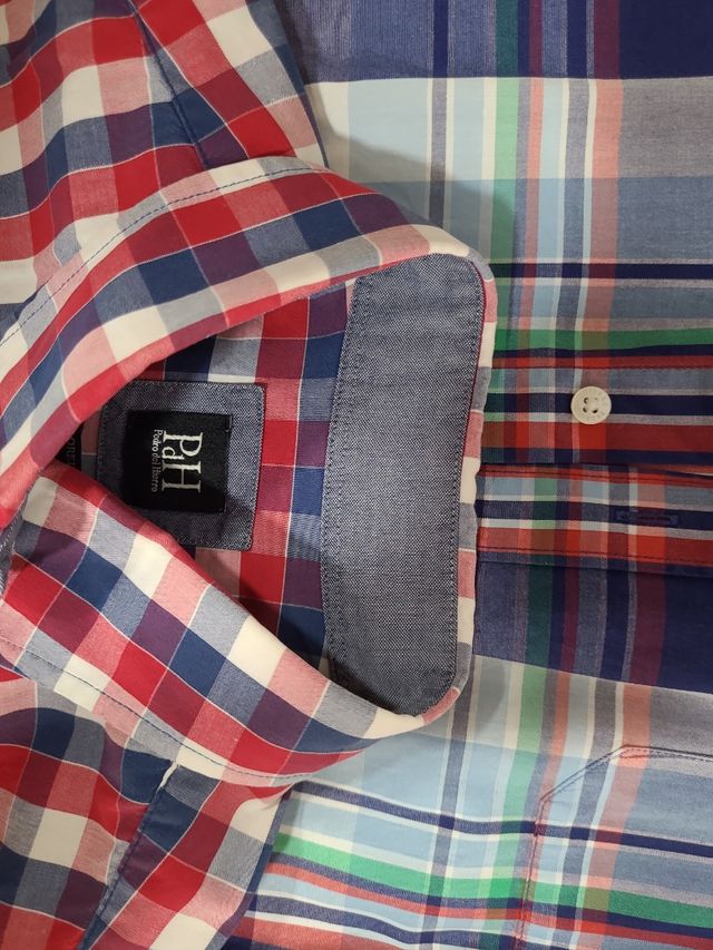 2 Camisas Pedro del Hierro manga corta