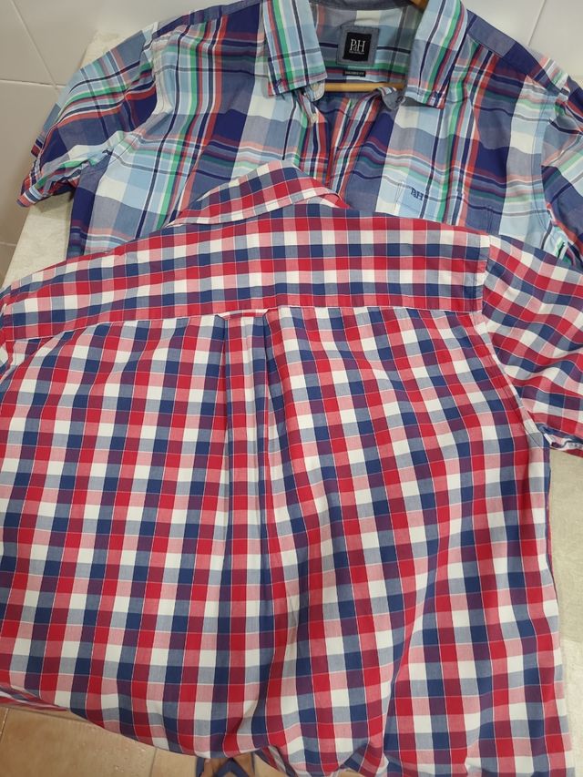 2 Camisas Pedro del Hierro manga corta