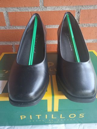 Pitillos negros Piel T.35