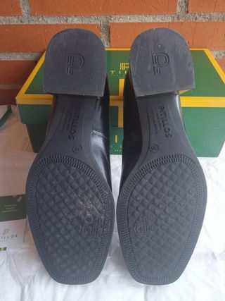 Pitillos negros Piel T.35
