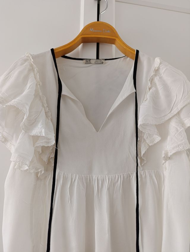 Blusa Blanca - Zara