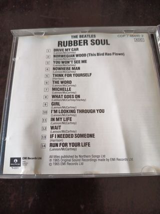 CD Beatles Rubber Soul