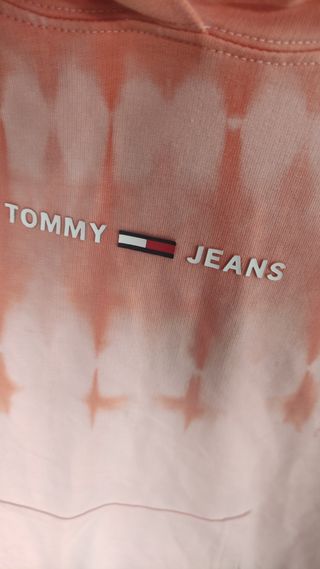 Felpa Tommy Hilfiger degradè tie-dye diy