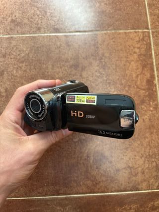Cámara de video vintage digital estilo nueva
