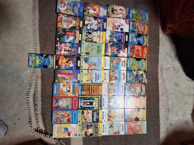 VHS infantiles Disney - 42 películas
