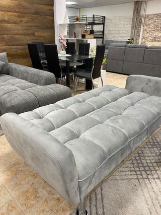 SOFA CAMA CILCK CLACK NUEVO GRIS 
