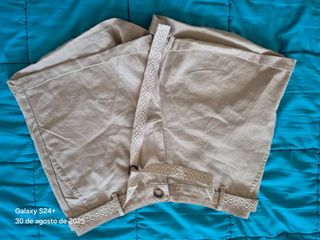 Shorts Springfield beige mujer