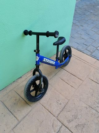 Bicicleta Equilibrio Niño Azul