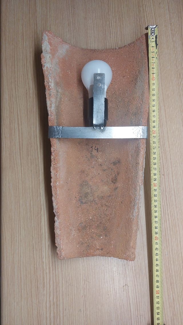 Soporte para hacer aplique con teja