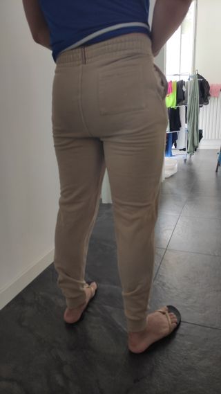 Pantaloni tuta Tommy Hilfiger beige