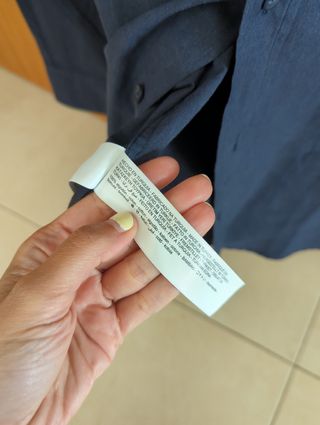 Camisa Massimo Dutti azul