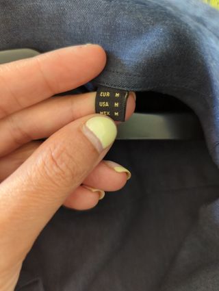 Camisa Massimo Dutti azul