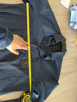 Camisa Massimo Dutti azul