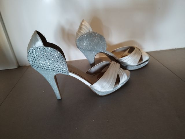 Tacones Plataforma 39 - Blancos