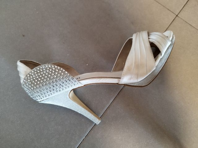 Tacones Plataforma 39 - Blancos