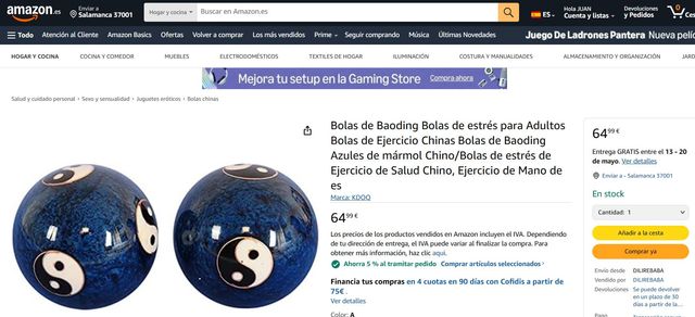 Palline da Baoding - Antistress