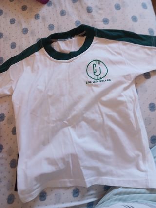 Polo Colegio Unia (talla 4) chandal corto talla 8