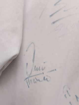 Maglia da calcio Italia Puma autografata tg L