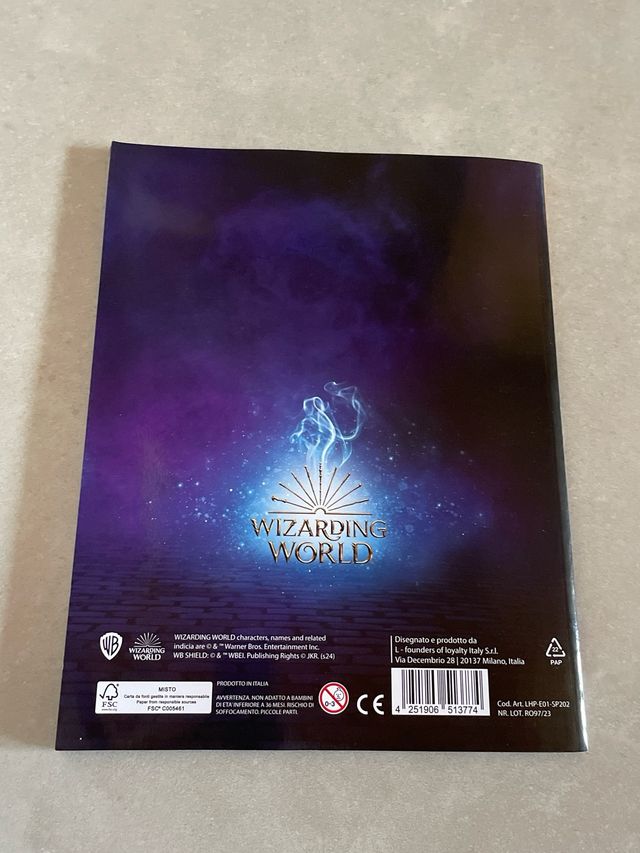 Album Card Harry Potter & Animali Fantastici