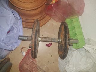 Mancuernas 2x2.5kg - usadas