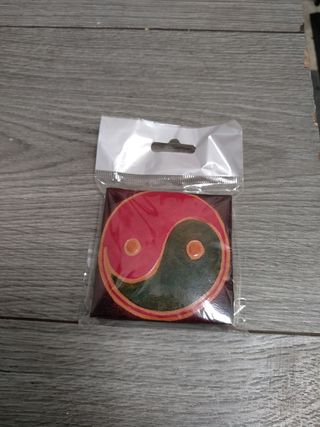 Monedero piel Yin-Yang
