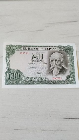 Billete 1000 Ptas. España 1971