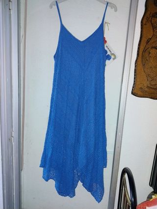 Vestido azul de verano talla L/XL