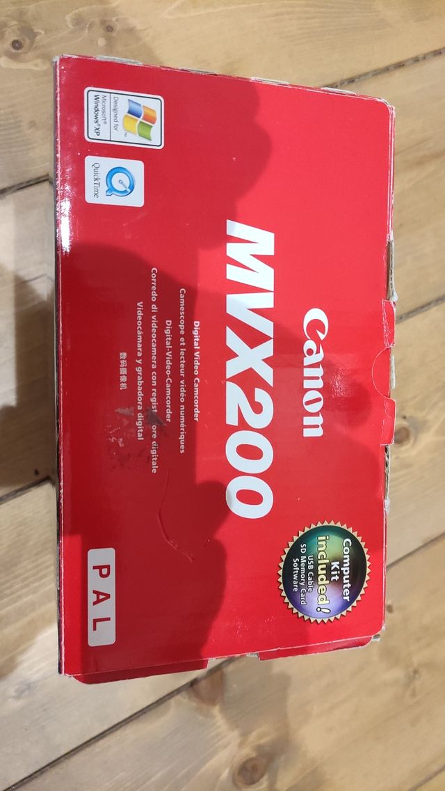 Videocámara Canon MVX200 - Gris