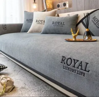 Funda sofá Royal - Chenilla gris