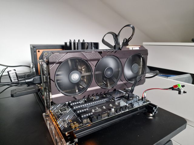 Tarjeta gráfica ASUS RTX 3060Ti OC 8Gb TUF