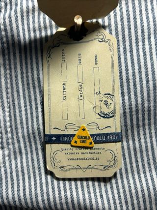 Shorts Circolo 1901 blu a righe