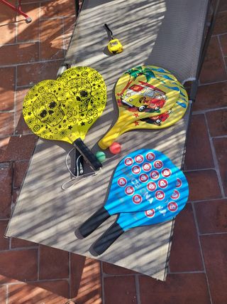 Palas playa: 3 juegos