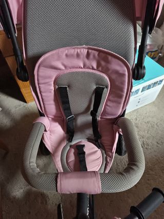 Triciclo Kinderkraft rosa