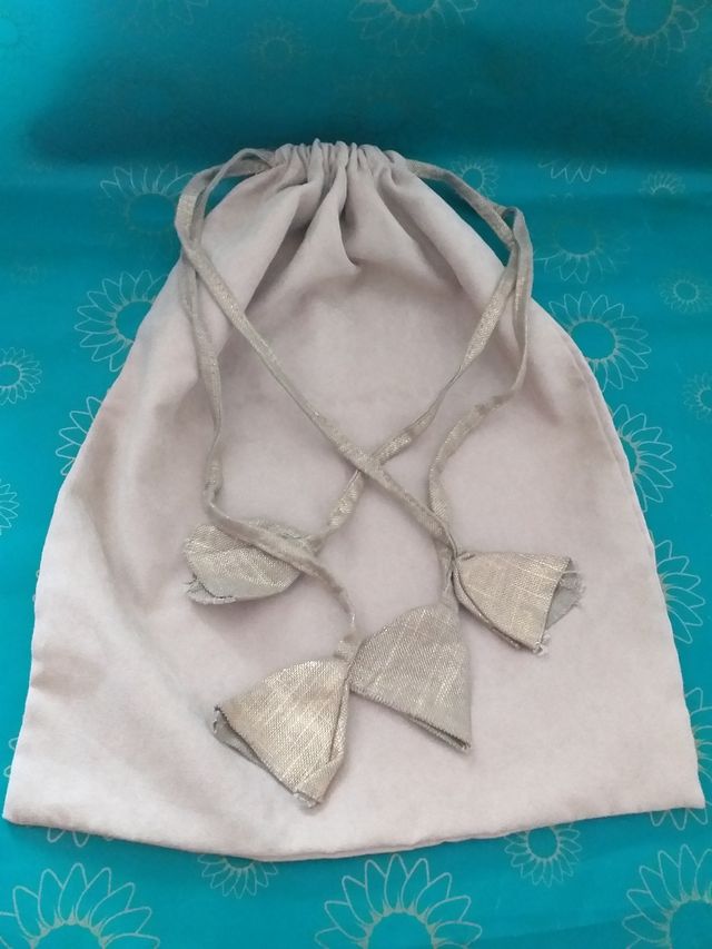 Saco tela - sonrisa y estrella