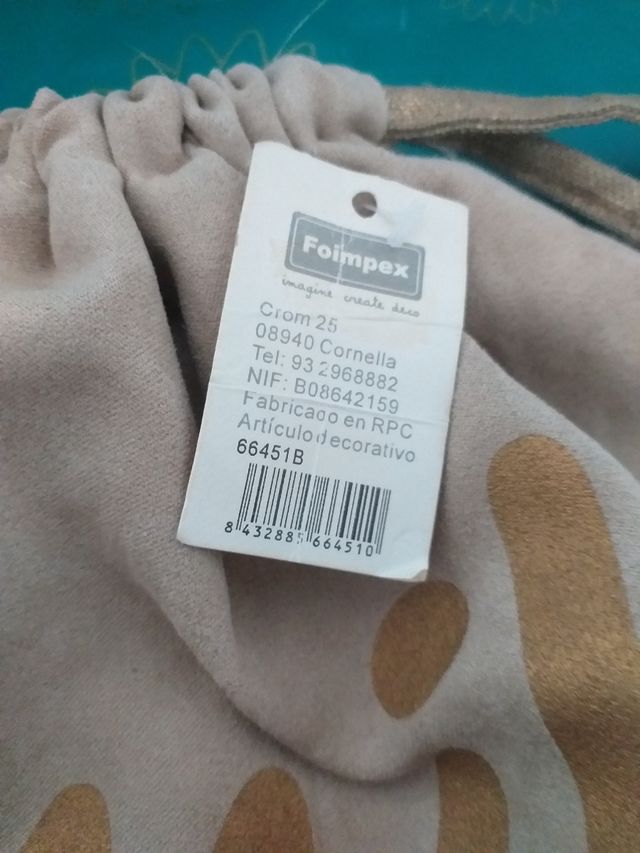 Saco tela - sonrisa y estrella