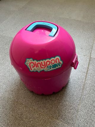 Cabeza infantil Pin y Pon llena de muñecos 