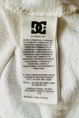 Camiseta DC Shoes XL camuflaje