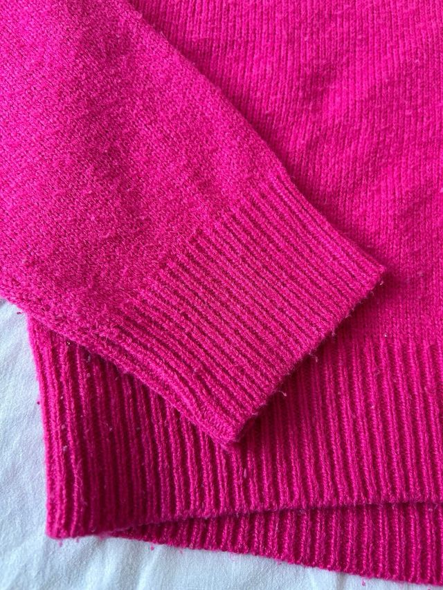 Maglione rosa crop XS donna