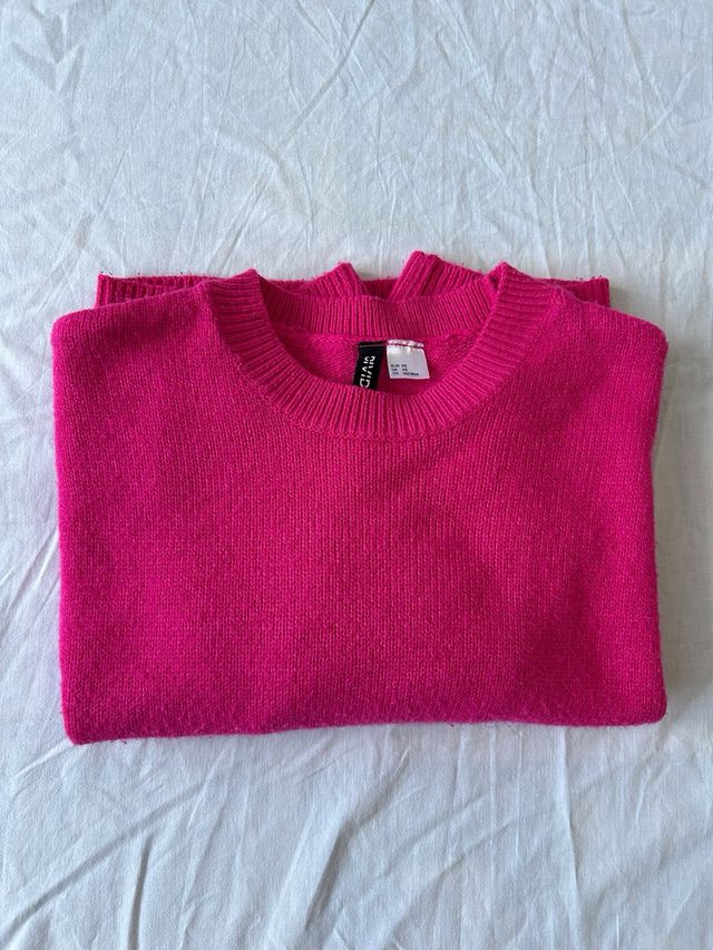 Maglione rosa crop XS donna