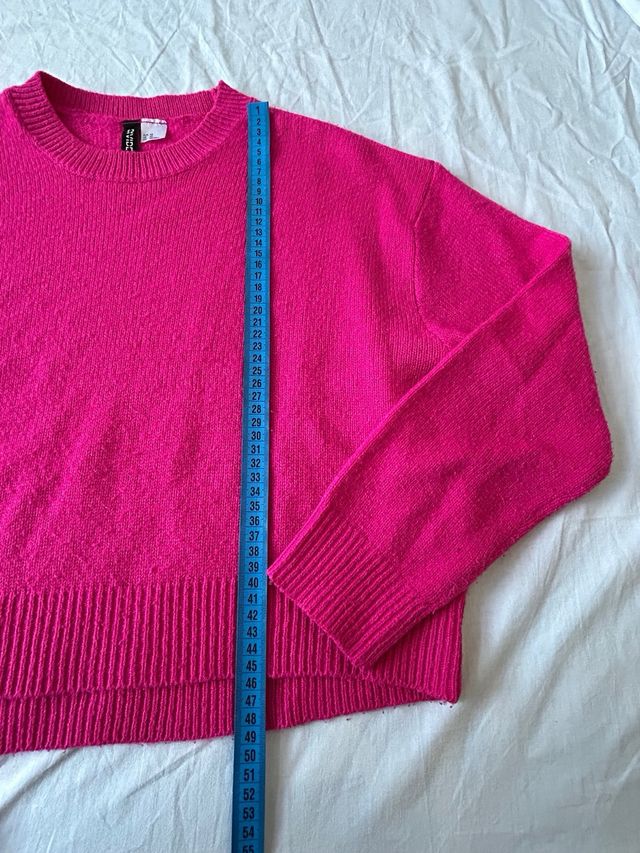 Maglione rosa crop XS donna