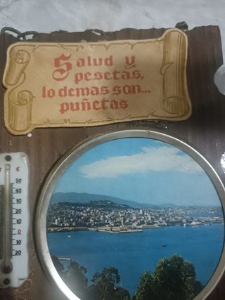 Colgador Llaves Retro - Madera Metal