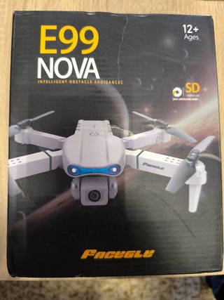 Dron plegable con 2 cámaras estabilizacion auto