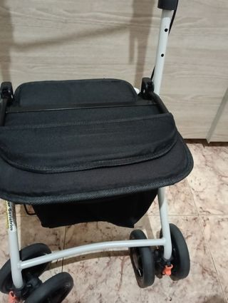 Andador con Carro de Compras Plegable
