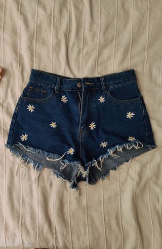 Shorts vaqueros-margaritas 